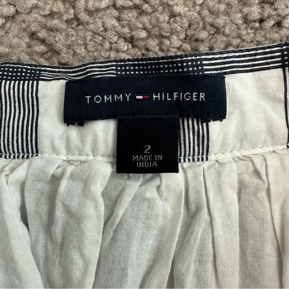 Tommy Hilfiger Skirt Womens Size 2 Plaid Pleated Cotton Skater - Picture 10 of 12